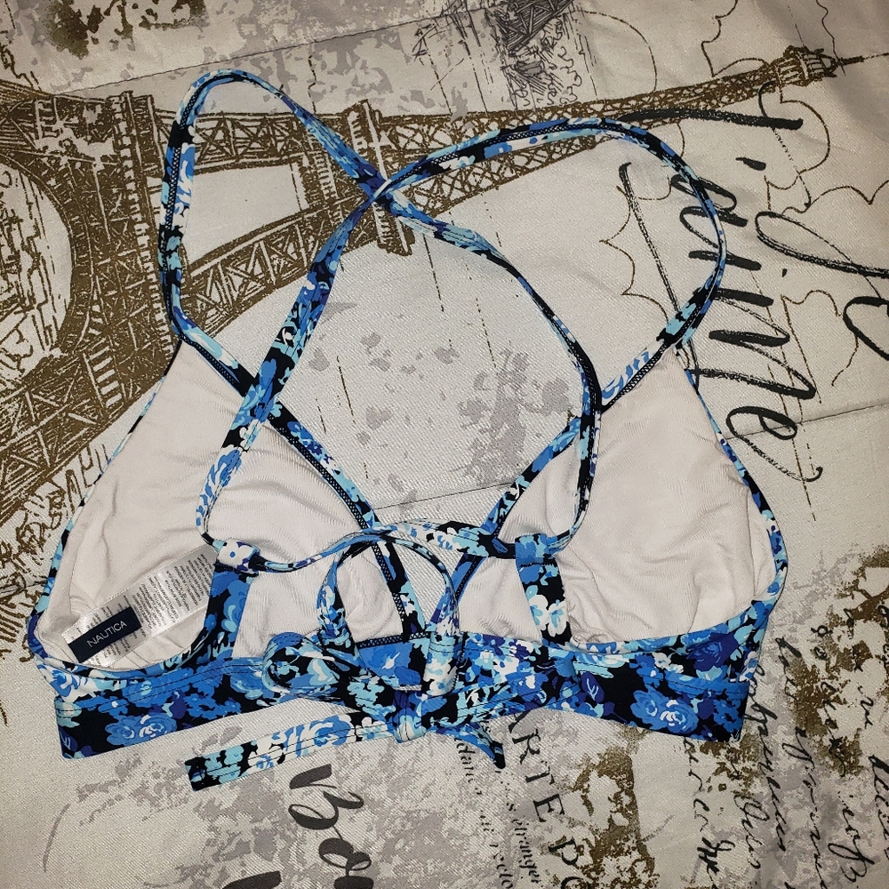 Nautica Racerback Bikini Top - Picture 3 of 5